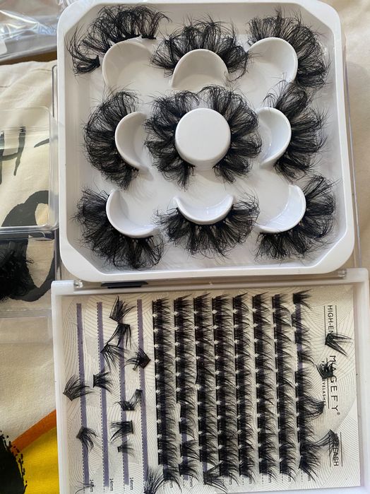 Промоция  Мигли  80 D , 9D Fluffy Lashes ,руски обем ,