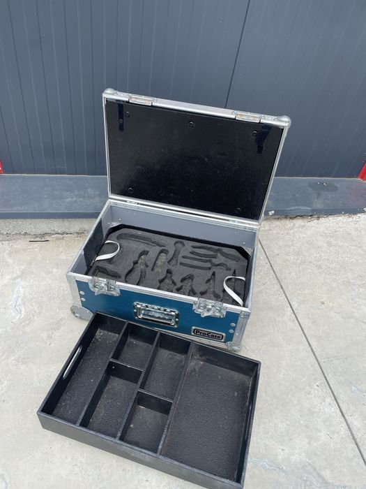 Flight case geantă transport profesională ProCase Germania 58cm x 38cm x 31cm (inaltime )