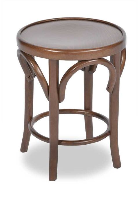 Дървен Бар стол , Табуретка от масив - Виенски Стил