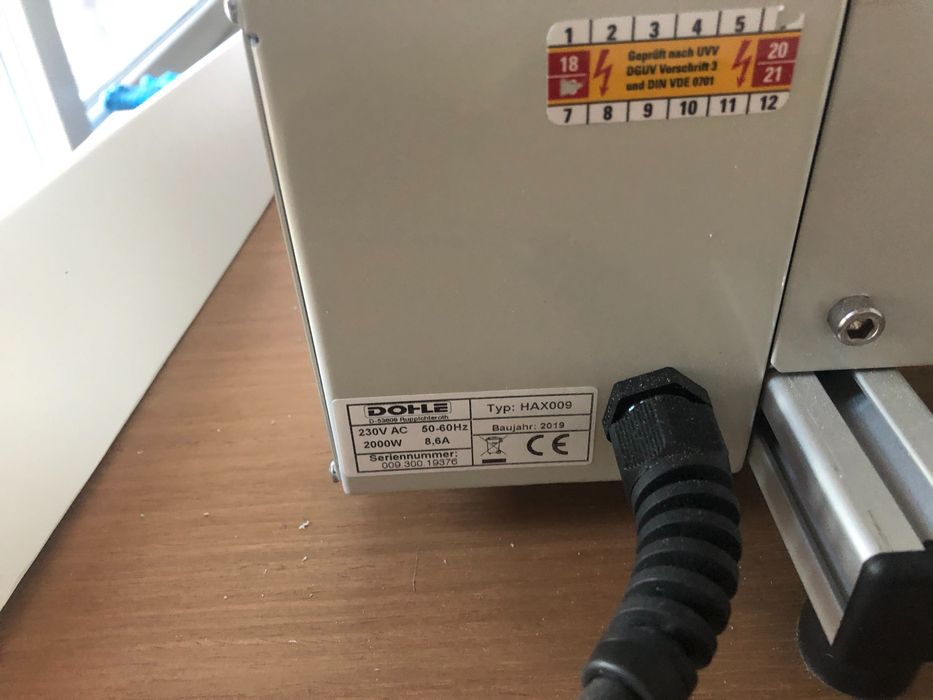 Нагряваща шина за огъване на плексиглас, ПВЦ, акрилни плоскости и др.