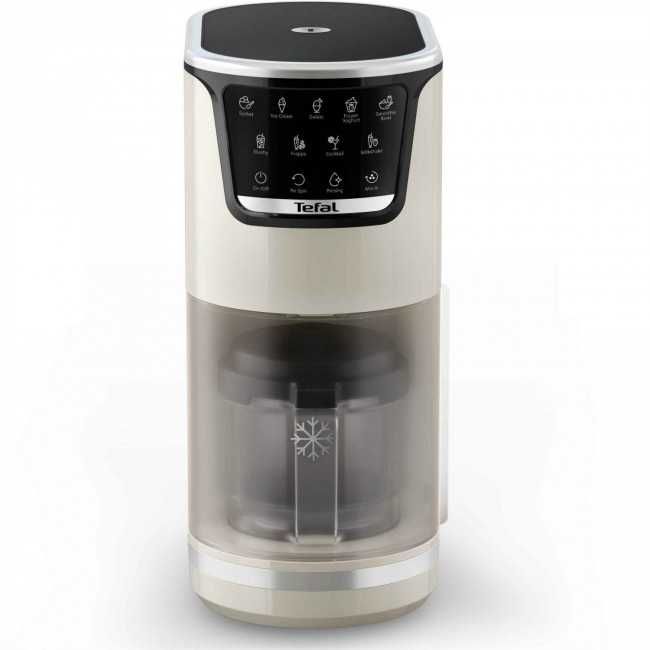 Нова машина за сладолед Tefal Dolci IG602AE0, 10 програми, Капацитет 3 x 0.46 л
