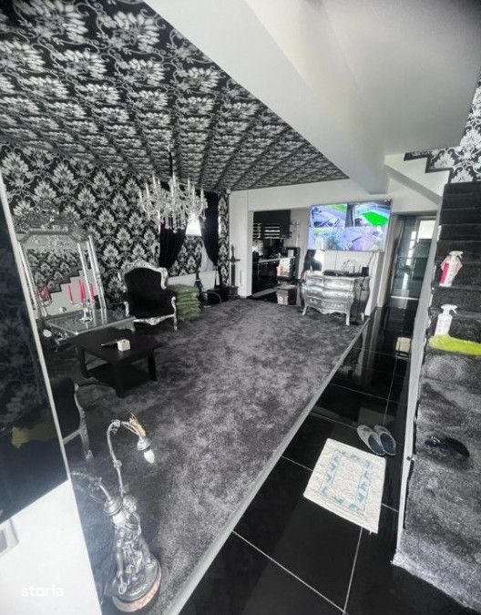 Casa de lux, mobilata complet, in imobil tip triplex, Floresti, Teilor