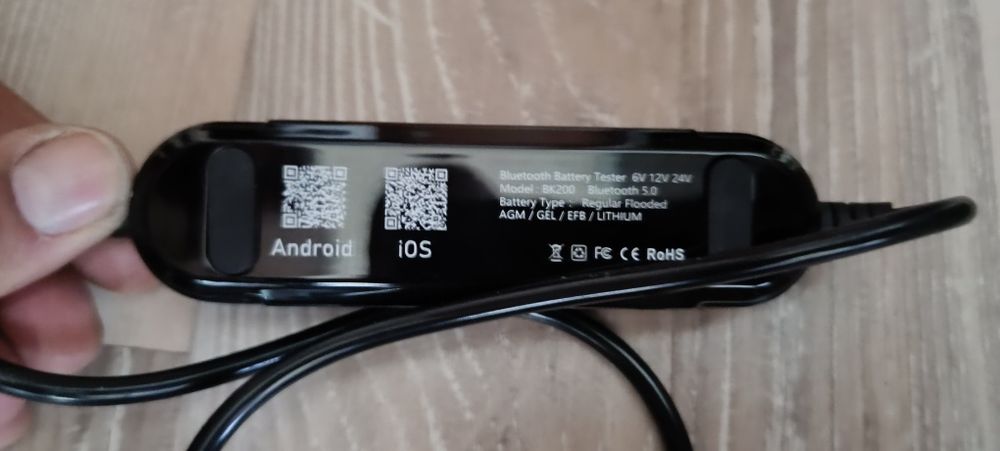 Tester baterii auto moto
