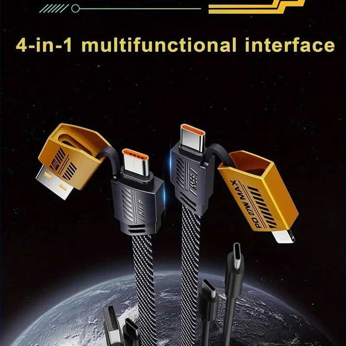 Cablu incarcator 4 in 1