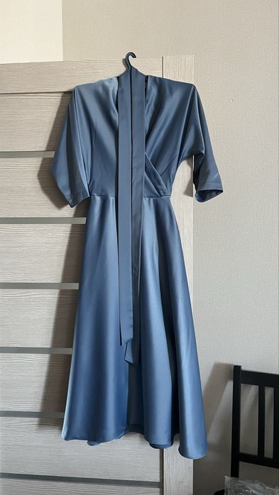 Турецкое атласное платье