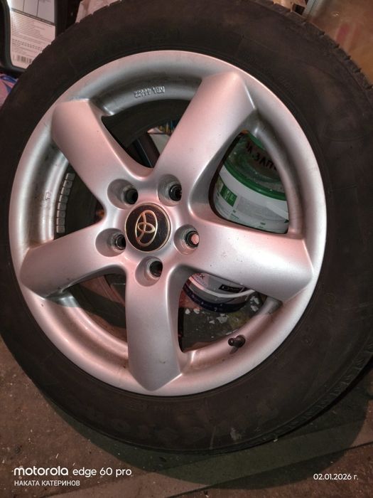 Летни гуми205/55/16 + лети Джанти 16 ки за Тойота 5×114.3 - 16 ки