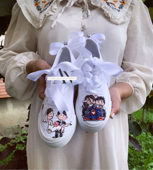 Tenisi pentru nunta si botez