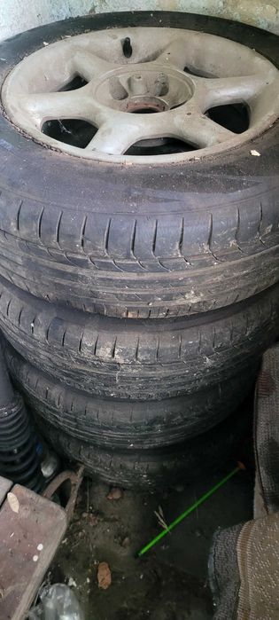 Jenti 5×112 cu tot cu cauciucuri