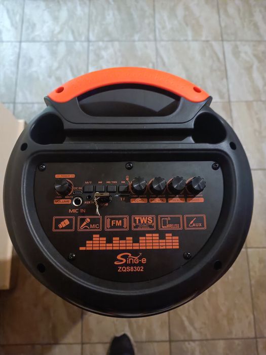 Boxa portabila cu bluetooth, usb, sd-card, radio