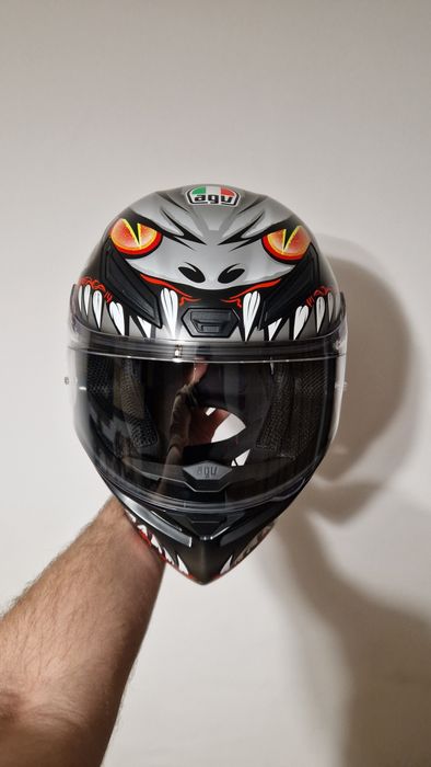 Casca AGV k1s lizard mărimea S noua
