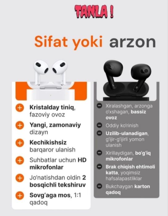 Airpods 2 Luxe premium
