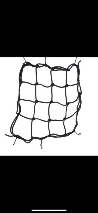 Plasa elastica cu carlige pentru bagaje casca moto