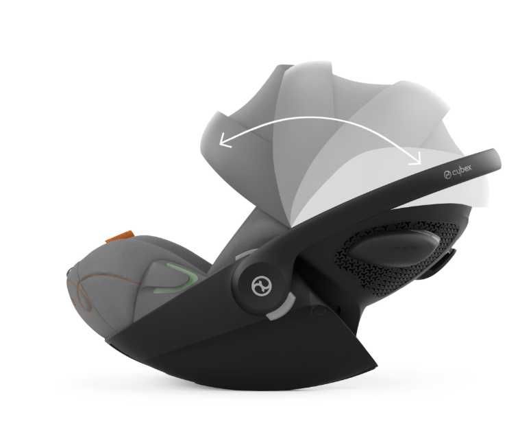 Scoica pentru bebelusi Cybex Gold Cloud G i-Size Lava Grey, gri