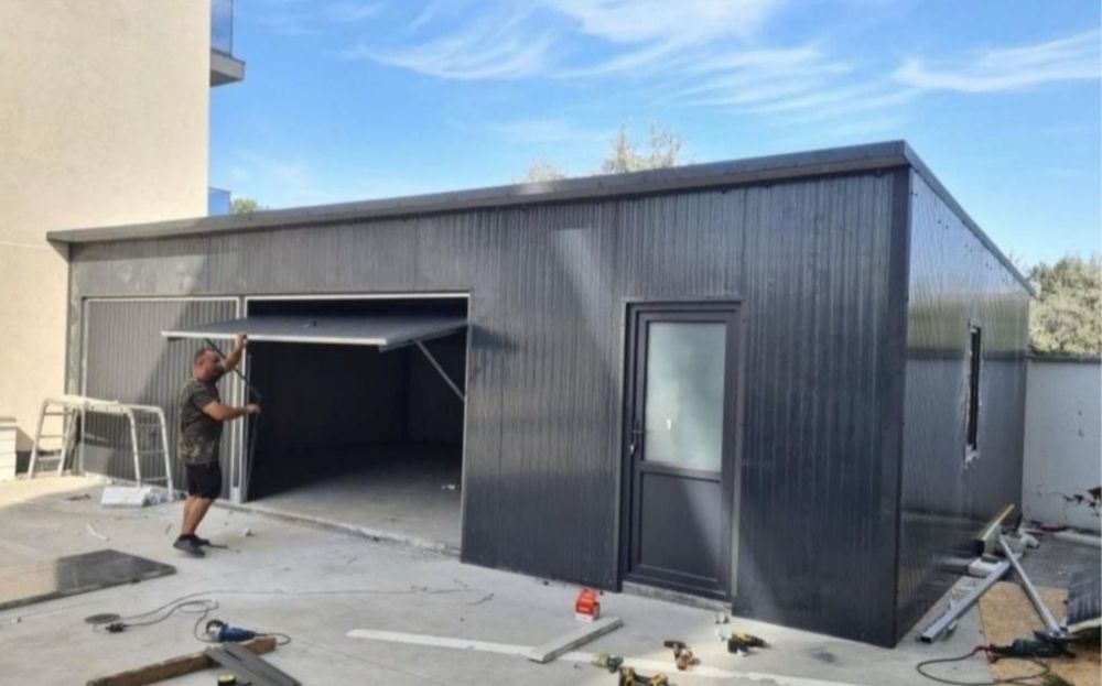 Vând garaje din panouri sandwich sau magazine