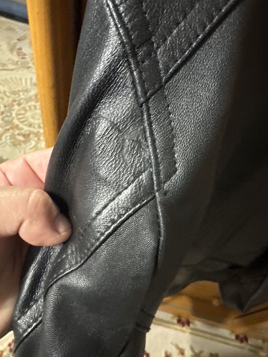 Куртка кожанная.Paul mark