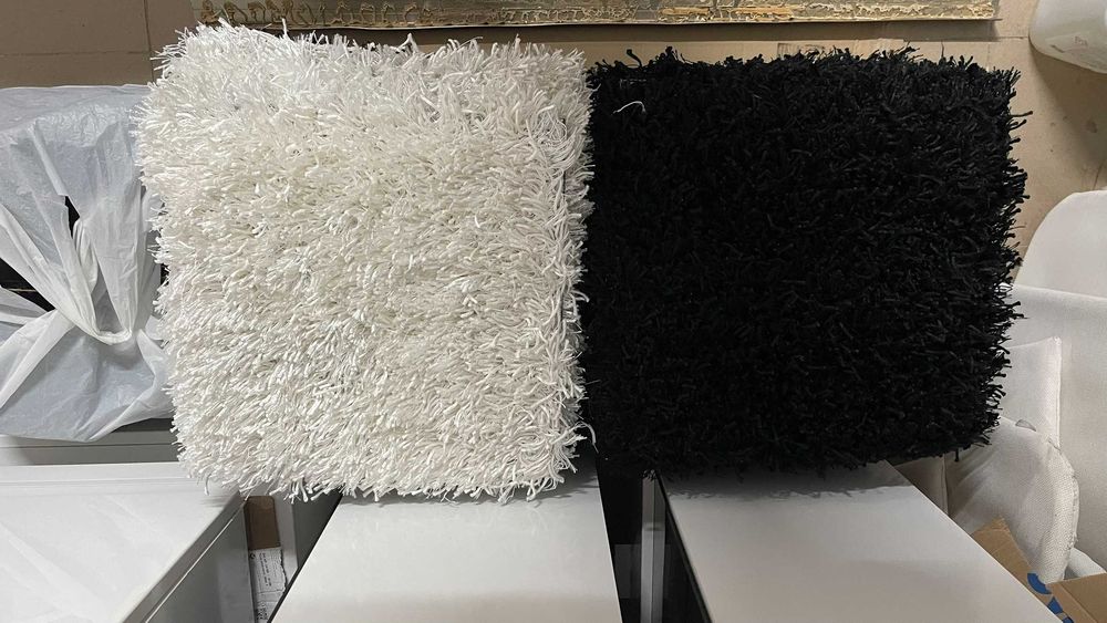 Covor modular cu banda velcro scaiete, 11 m2, 40 x 40 cm un modul