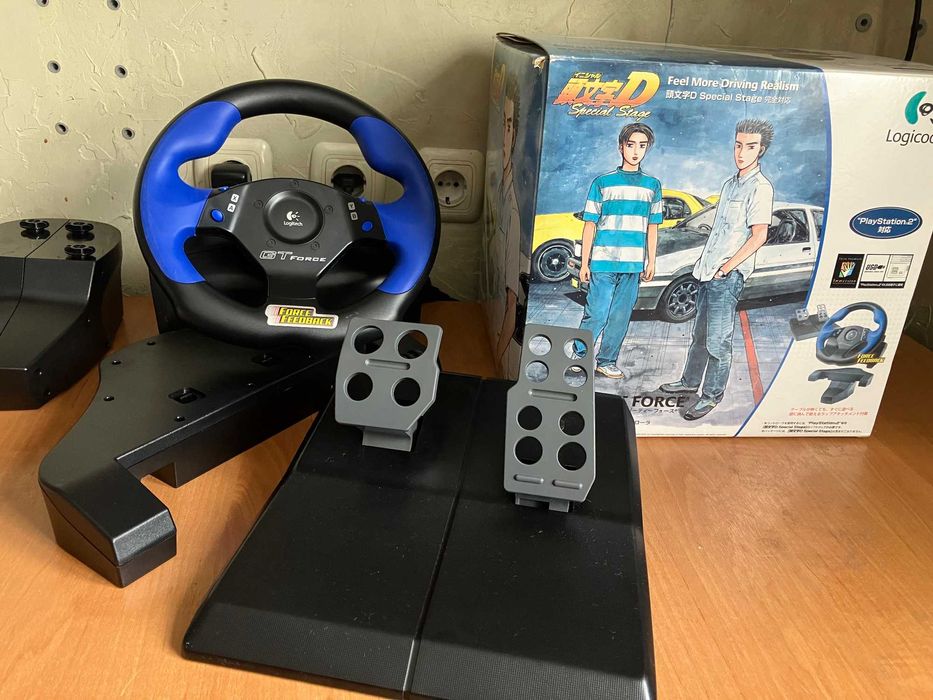 Продам руль Logicool GT Force для PS2