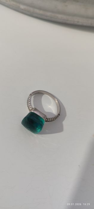 Прадам серебренное кольцо