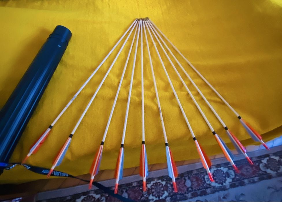 Vand set de arc traditional din lemn