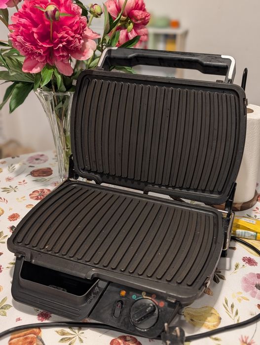 Grătar Electric Tefal SuperGrill XL (2400W) - Funcție BBQ și Cronometru Inclus