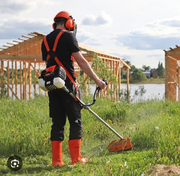 Косим траву, обрезка и обработка, опрыскивание деревьев, ландшафтный р