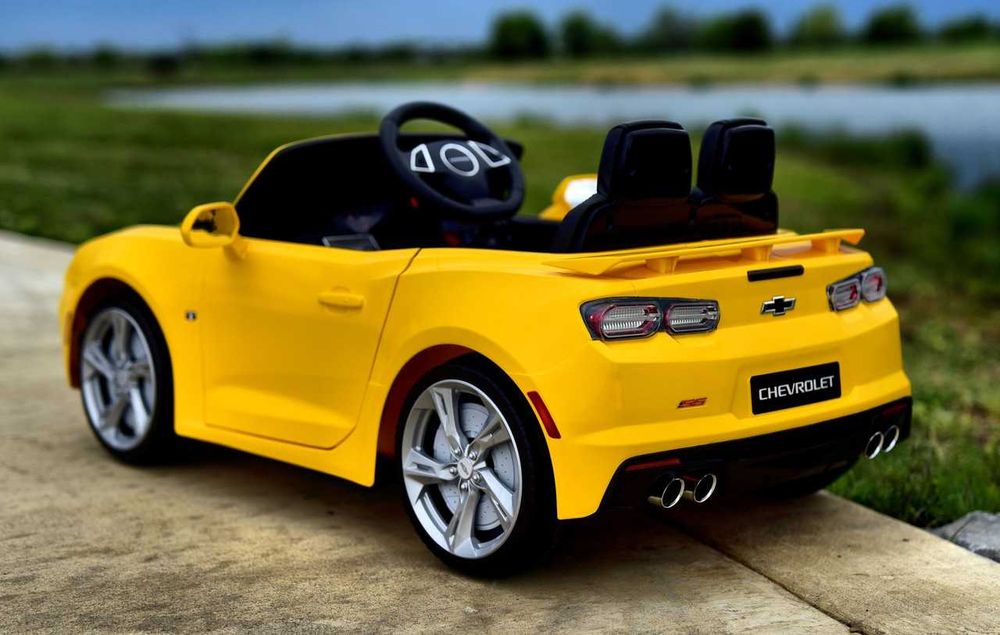 Masinuta electrica pt copii, Chevrolet Camaro 2SS 90W 12V, galben
