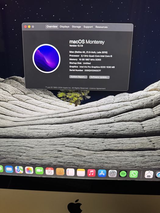 iMac (Retina 4K, 21.5-inch, Late 2015)