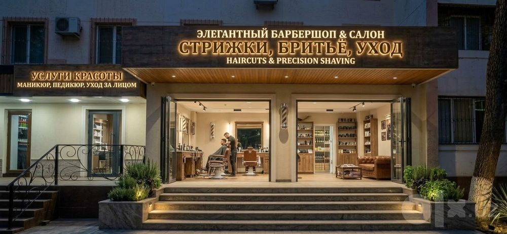 Продаётся под коммерческое помещение, фасад 8 метров. Первая линия.