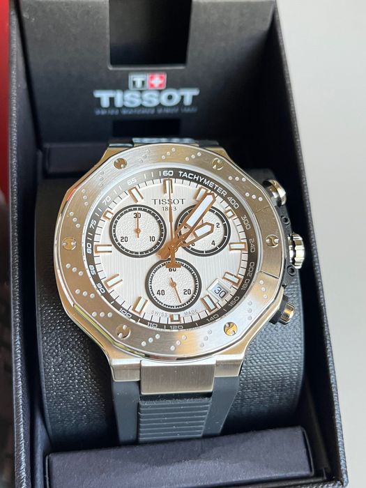 Ceas Tissot T-Race Quartz Chronograph Silver & Black