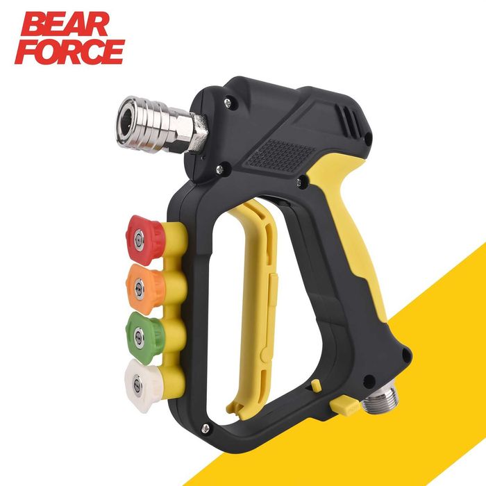 Пистолет за водоструйка Bear Force (345 Bar) + 4 броя дюзи