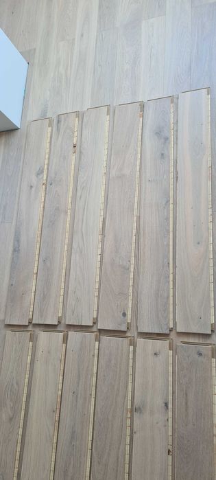 Трислоен паркет Barlinek, XPS подложка - 5 листа и трегери 2 бр.