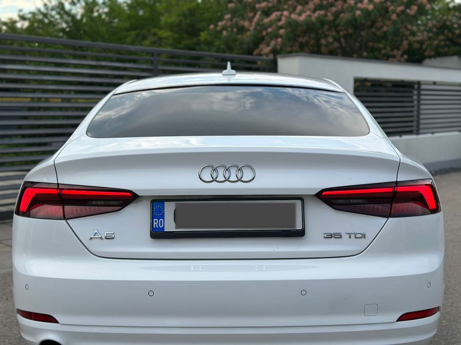 Audi A5 Sportback 35 TDI S tronic | 2019 | 163 CP | Euro 6 | Full LED | Apple CarPlay