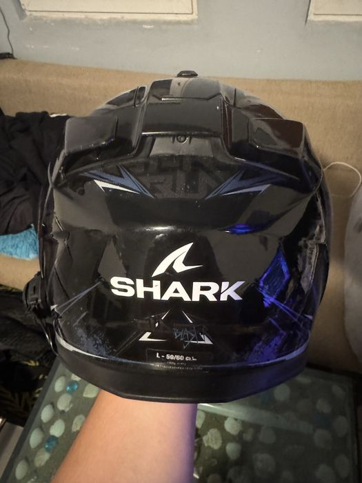 Casca Shark D-Skwal 3 cu intercom Sena Spider ST1