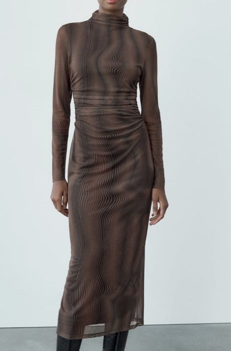 Rochie Zara maro