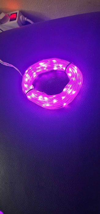 banda led rgb 10m sincronizare audio si telecomanda