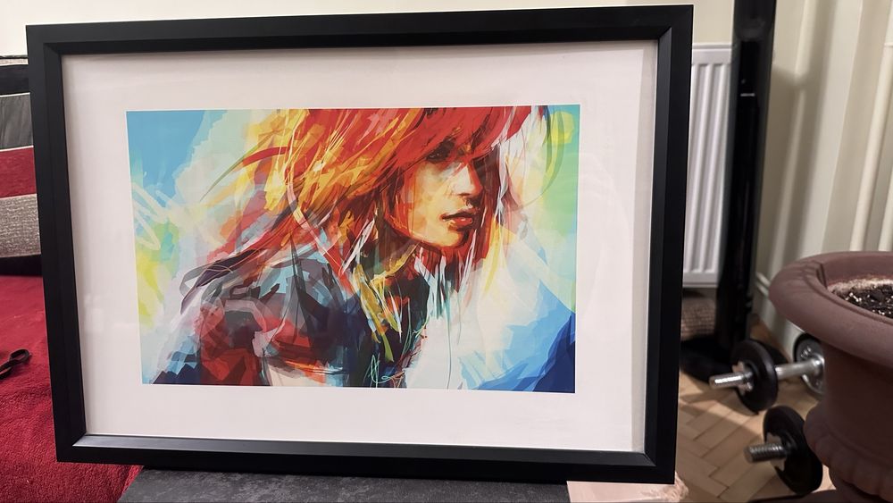 Tablou cu fata stare perfecta