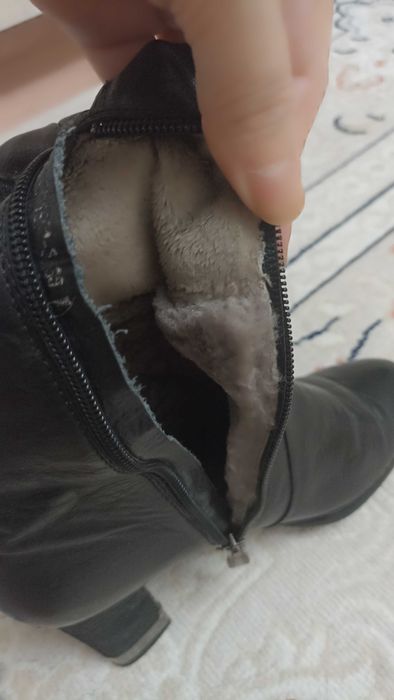 Продам сапоги из натуральной кожи