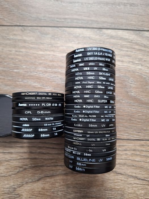 Filtre UV, ND, CPL -- 49,52,58,62, 67, 72, 95 mm