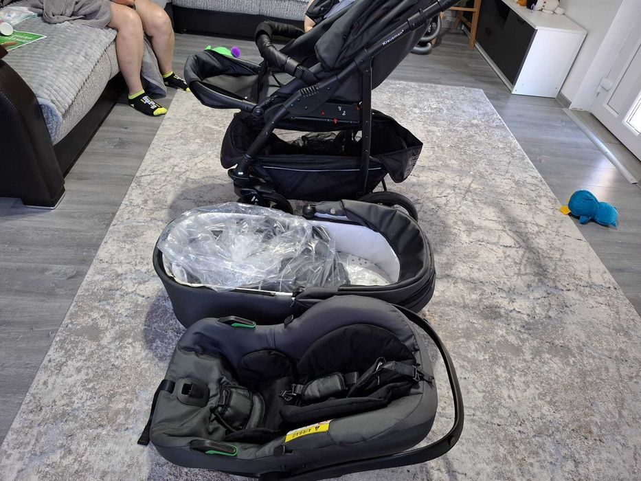 Vand carucior Krausman - Combo Max Dark Grey – Testat ADAC