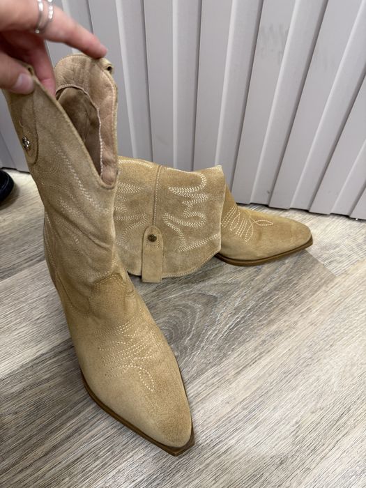 Замшевые казачки