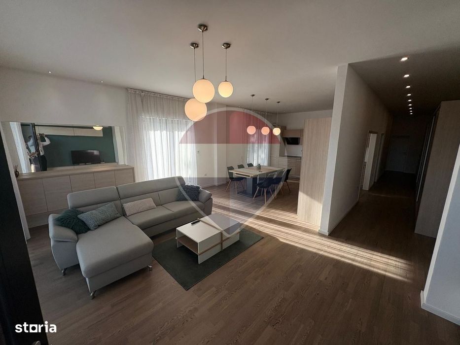 Apartament de inchiriat, 130 mp, Dealul Florilor – terasa 50 mp — fotografia 1