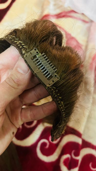 Макушка табиий соч ва зажимли улама соч (Алохида хам сотилади)