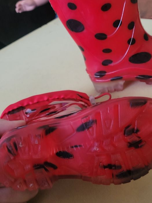 Детские сапожки резиновые