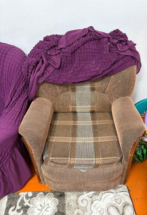 Диван креслосымен сатылады!