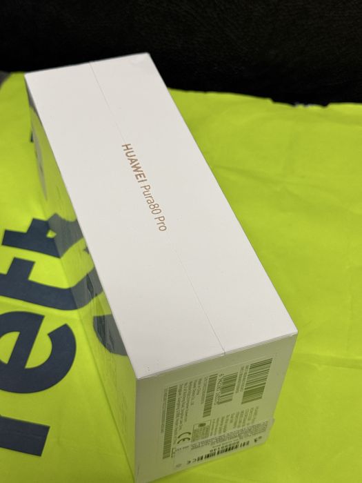 ЗАПЕЧАТАН 512GB Huawei Pura 80 Pro Гаранция Yettel 2029 Black Черен