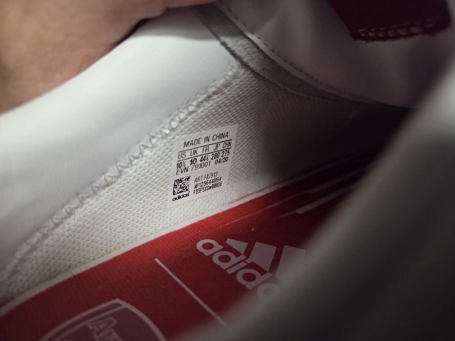 Adidas Adicross Retro Arsenal Edition golf shoes
