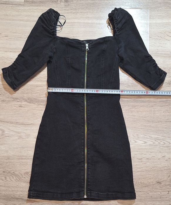 Rochie din denim negru - Dilvin Basic | Mărime XS

Premium