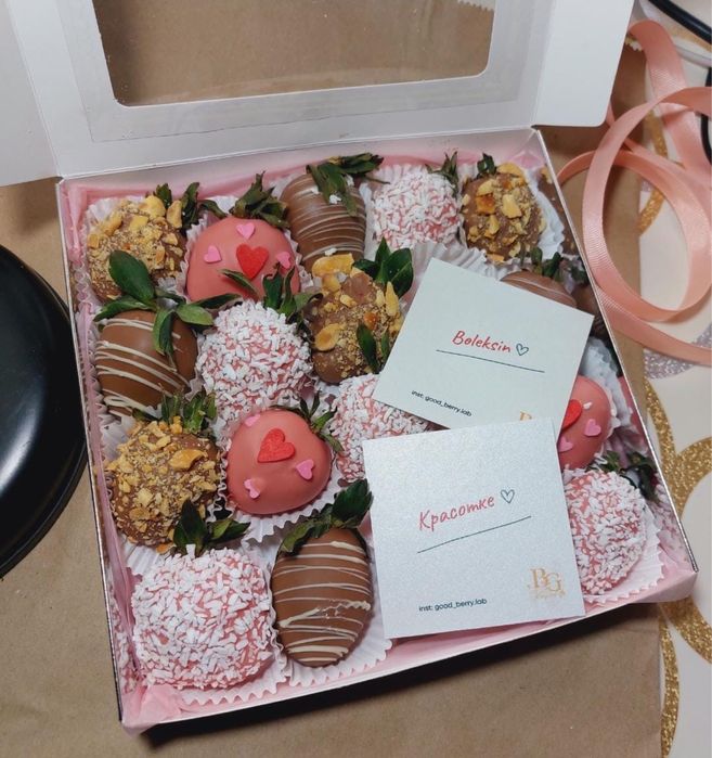 Клубника в шоколаде Актобе (100% качество)