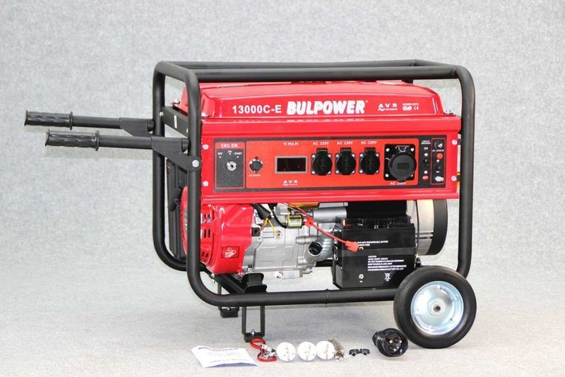 BULPOWER Генератор за ток 10kW модел 13000C-E с ел. старт + ATS Кутия