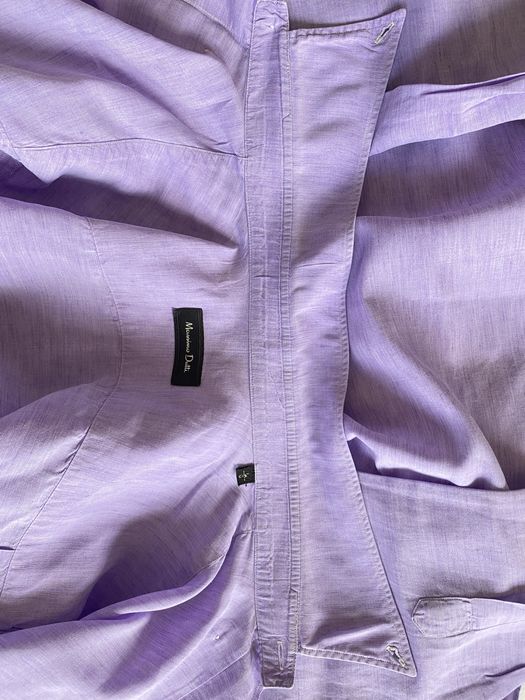 Massimo Dutti Ленена Риза Мъжка